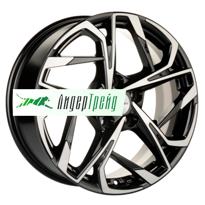 Фото товара «7x17/5x112 ET40 D57,1 KHW1716 (Kodiaq/Tiguan) Black-FP»