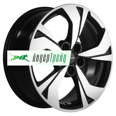 Фото товара «7x17/5x114,3 ET45 D67,1 KHW1724 (FAW Besturn X80) Black-FP»