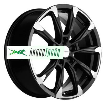 Фото товара «7,5x18/5x108 ET46 D63,4 KHW1808 (Tugella/Jaguar XF/F-Pace) Black-FP»