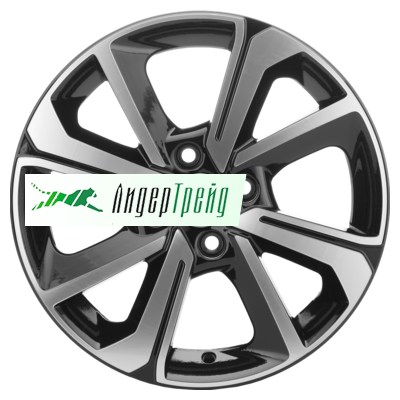 Фото товара «6x15/4x100 ET50 D60,1 KHW1501 (Vesta) Black-FP»