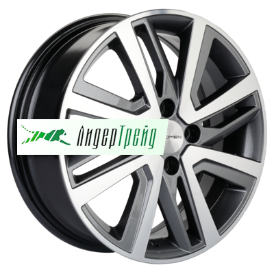 Фото товара «6x16/4x100 ET50 D60,1 KHW1609 (Vesta/Largus) Gray-FP»