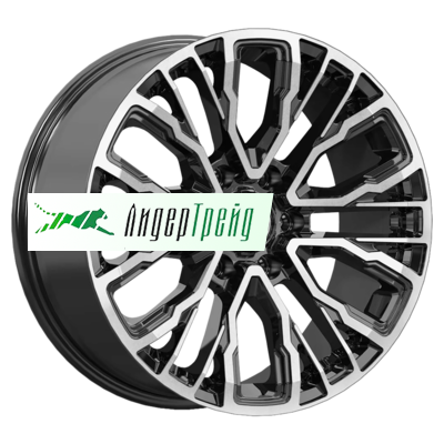 Фото товара «8,5x19/6x139,7 ET38 D67,1 Кортес (КС1102) Алмаз черный»