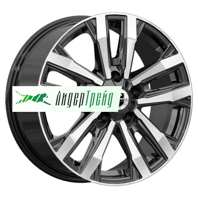 Фото товара «8x18/5x150 ET60 D110,1 Мичиган (КС1107) Алмаз черный»