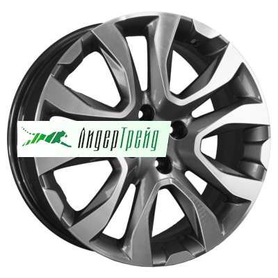 Фото товара «7x17/4x100 ET43 D60,15 Протон (X-Ray Cross) (КС769) Алмаз антрацит (78236)»