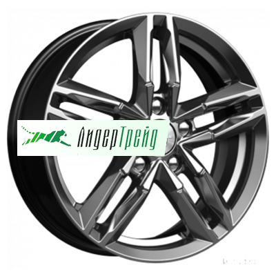 Фото товара «6x16/5x114,3 ET45 D67,1 Sayan (КС731) Дарк платинум»