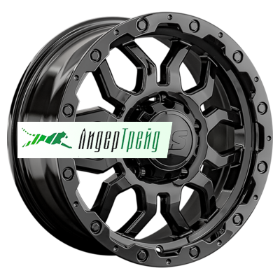 Фото товара «8x17/5x150 ET45 D110,1 1285 BK (конус, Колпак+лого)»