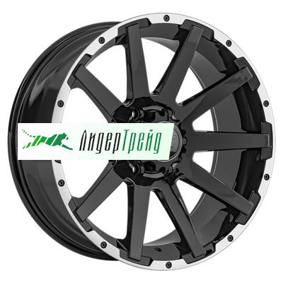 Фото товара «9x20/6x139,7 ET20 D100,1 1302 BKL (конус, Колпак+лого)»