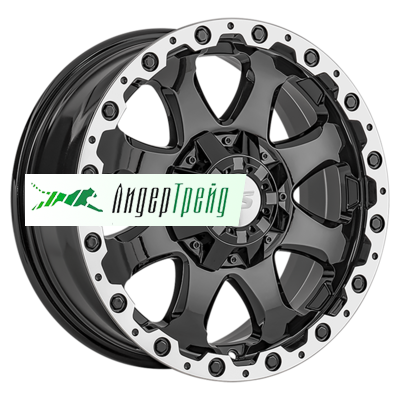 Фото товара «8x17/5x150 ET45 D110,1 1375 BKL (конус, Колпак+лого)»