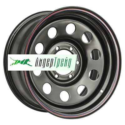 Фото товара «8x16/6x139,7 ET30 D110 Тойота/Ниссан/L200 2005+ Черный (с увелич. полкой)»