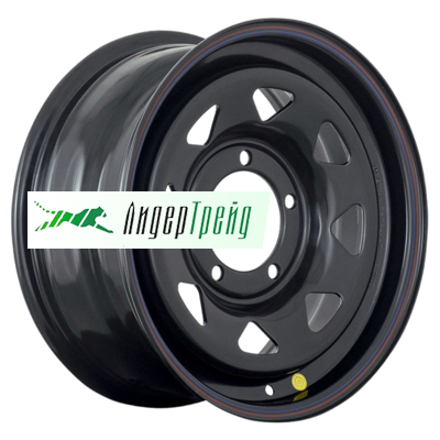 Фото товара «8x16/5x139,7 ET20 D110 УАЗ (треуг. мелкий) Черный (с увелич. полкой)»