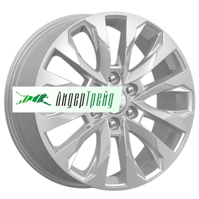 Фото товара «8x20/6x139,7 ET38 D67,1 КР007 (Pajero Sport) Elite Silver»