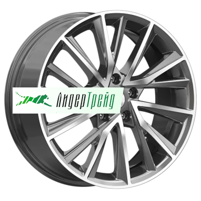 Фото товара «7,5x18/5x114,3 ET45 D60,1 КР010 (RAV4) Diamond Gloss Graphite»