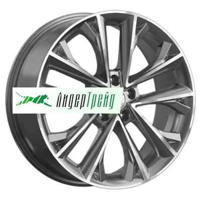 Фото товара «7x18/5x112 ET45 D57,1 КР012 (Karoq/Taos) Diamond Gloss Graphite»