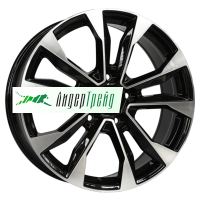 Фото товара «8,5x21/5x150 ET54 D110,1 R2107FF (Toyota Land Cruiser 200 Series Facelift [2015 .. 2023]) Black-FP FlowForming»