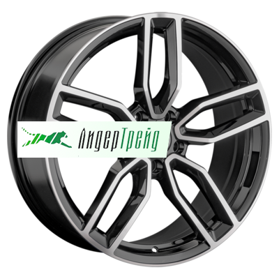 Фото товара «8x19/5x112 ET39 D66,6 A217 BKF (конус, A001)»