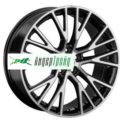 Фото товара «8x19/5x108 ET36 D65,1 CHR123 BKF (конус, C570)»