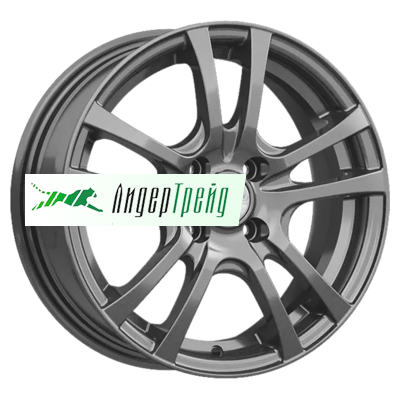 Фото товара «6x15/4x100 ET47 D60,1 Дели (КЛ300) Графит»