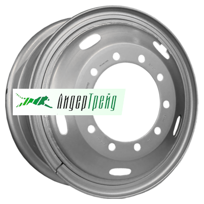 Фото товара «8,5x24/10x335 ET180 D281 Silver (3248505) Камаз 6580 / Вольво / Скания / Ман / Мерседес (б/к)»