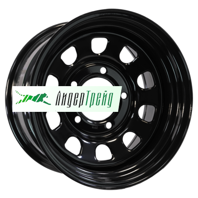 Фото товара «9x17/5x165,1 ET0 D121 Dodge Ram 2500/3500, Hummer H1/H2 Semicircle Gloss Black (LTM)»