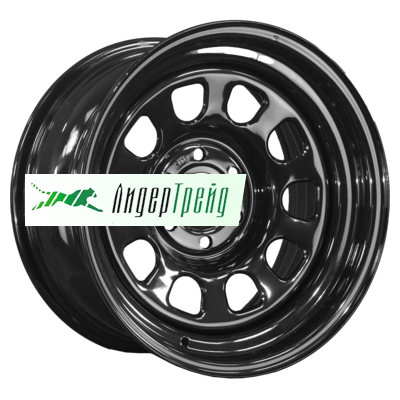 Фото товара «8x16/6x114,3 ET0 D66 Nissan Navara D40 2.5TD Semicircle Gloss Black (LTM)»