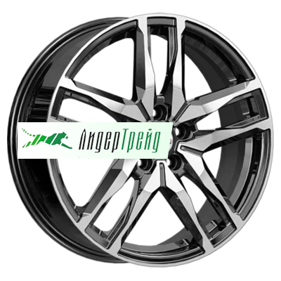 Фото товара «6,5x18/5x114,3 ET40 D66,1 Бомбей (КС1075) Блэк Джек»