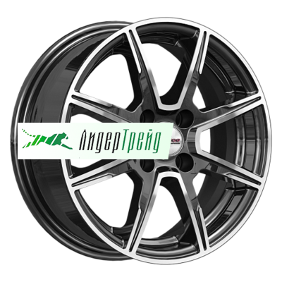 Фото товара «5,5x14/4x100 ET40 D67,1 Майами лайт (КС1029) Блэк Джек»