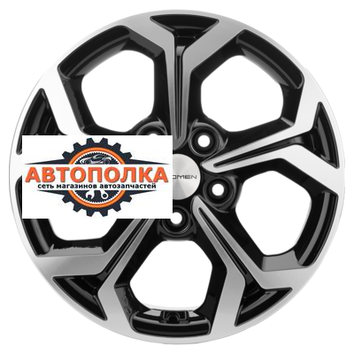 6,5x165x108 ET50 D63,3 KHW1606 (Focus) Black-FP