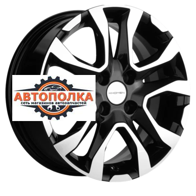 6x154x100 ET50 D60,1 KHW1503 (Vesta) Black-FP