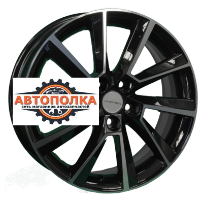 6x165x100 ET45 D54,1 KHW1604 (Yaris) Black-FP