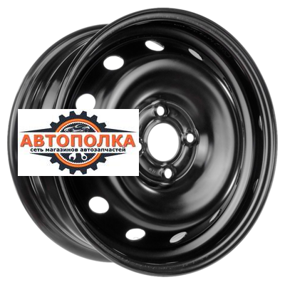 6x154x100 ET46 D54,1 15003 AM New Black Huyndai Solaris  Kia Rio